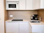 Kochecke mit Essbereich im Apartement Meranerapfel.